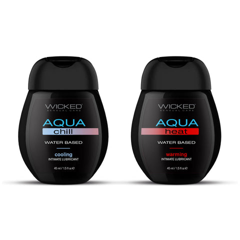 Wicked 2 Pack Water Based Lubricant Sensation Kit 120 ml - Water Based Lubes