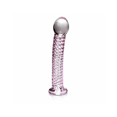 Pipedream Icicles No 53 Hand Blown Glass Dildo - Glass Sex Toys