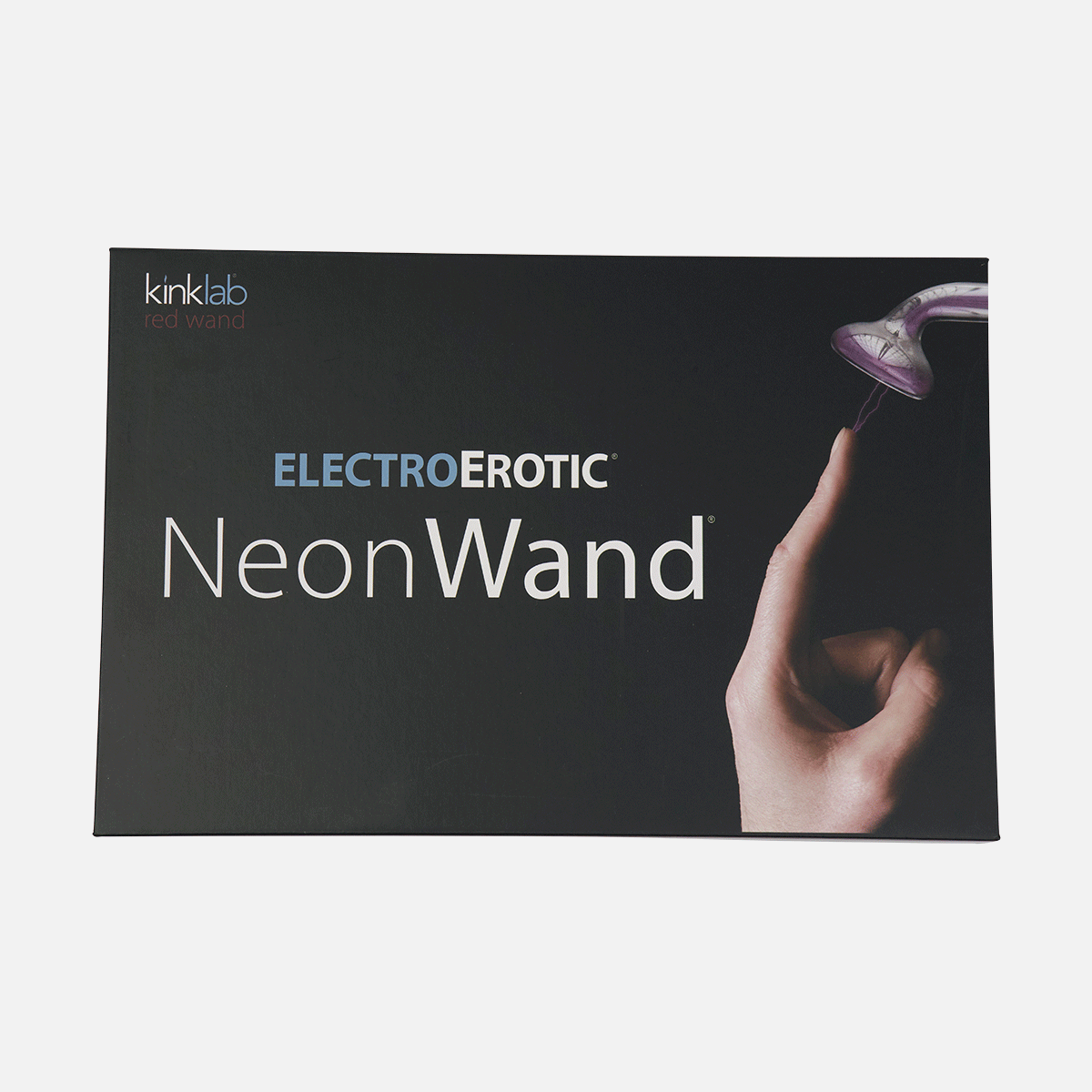 The Stockroom KinkLab Neon Wand 5 Piece Electrosex Kit Red Electro Sex