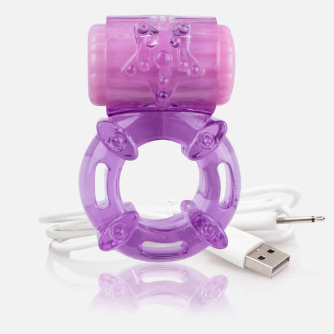Charged Big O Rechargeable Vibrating Cock Ring - Vibrating Cock Rings
