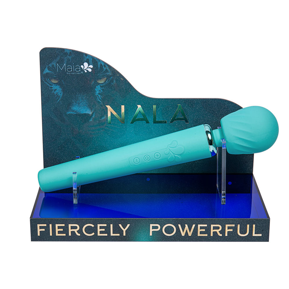 Maia NALA USB Rechargeable Body Wand Massager Blue Body Wands