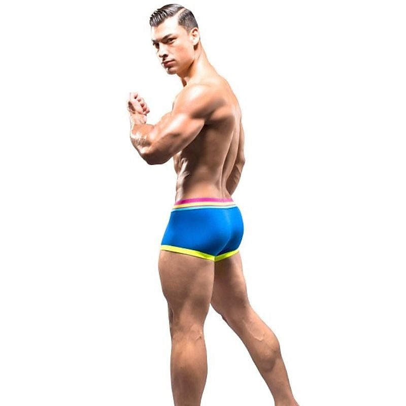 Blow! Almost Naked Boxer Blue by Andrew Christian - Mens Briefs And Boxers