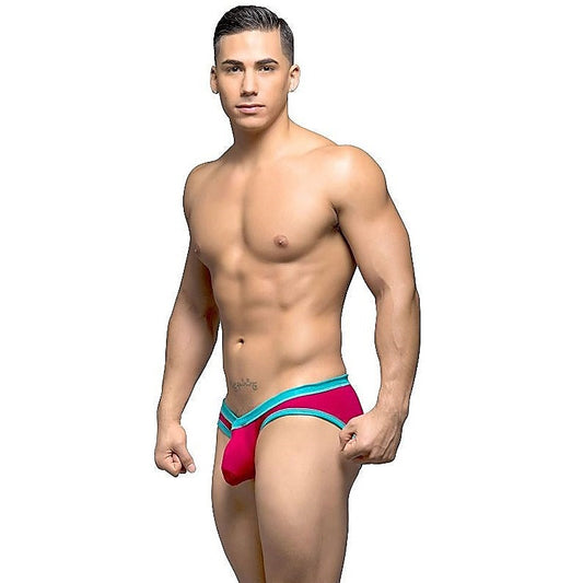 Holiday Spree Brief Red by Andrew Christian - Mens Briefs And Boxers
