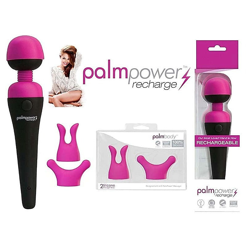 Swan Palm Pleasure Attachments by BMS Factory - Vibrator Accessories