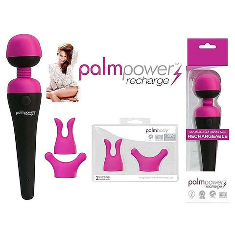 Swan Palm Pleasure Attachments by BMS Factory - Vibrator Accessories