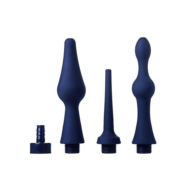 CleanStream Universal 3 Piece Silicone Enema Attachment Set - Enemas and Douches