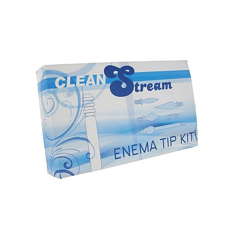 Premium CleanStream Enema Tip Set by XR Brands - Enemas and Douches