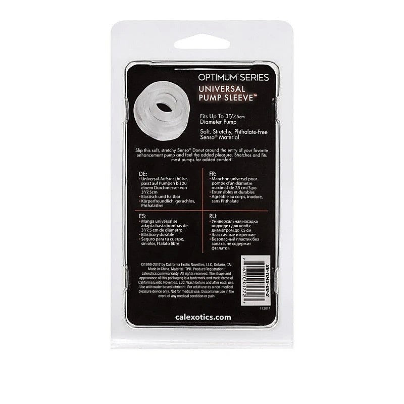 Universal Penis Pump Sleeve Attachment by CalExotics - Pumps, Extenders and Sleeves