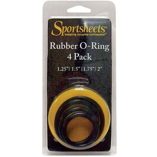 Sportsheets Rubber O-Ring 4 Pack