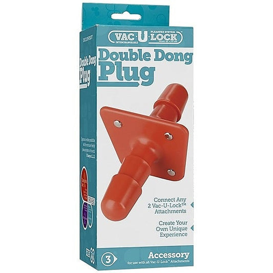 Vac-U-Lock Double Dong Plug Attachment