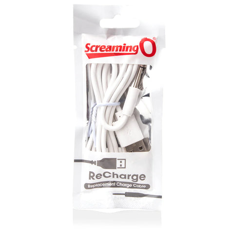 Screaming O Recharge Cable USB to DC - Vibrator Accessories