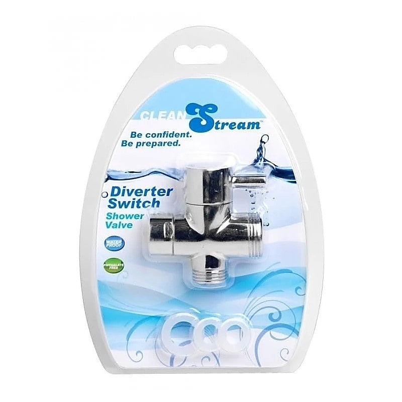 CleanStream Diverter Switch Shower Valve by XR Brands - Pumps, Extenders and Sleeves