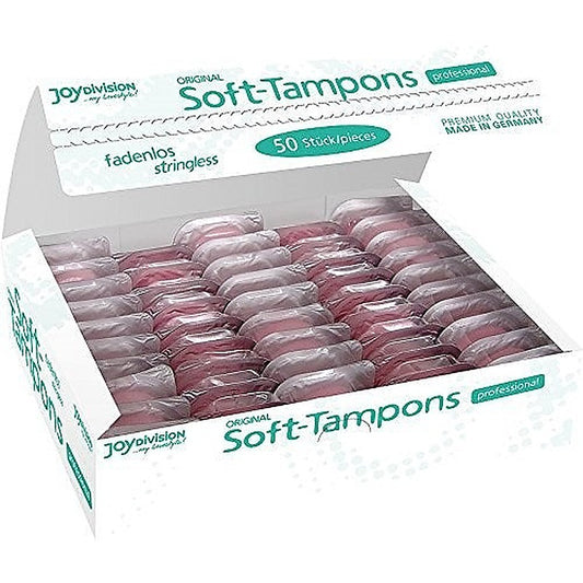 JoyDivision Soft Tampons Normal Professional 50 Pack - Vibrator Accessories