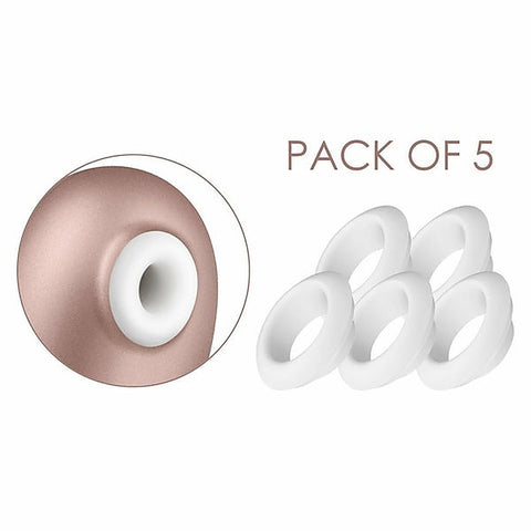 Pro Deluxe Climax Heads 5 Pack by Satisfyer - Vibrator Accessories