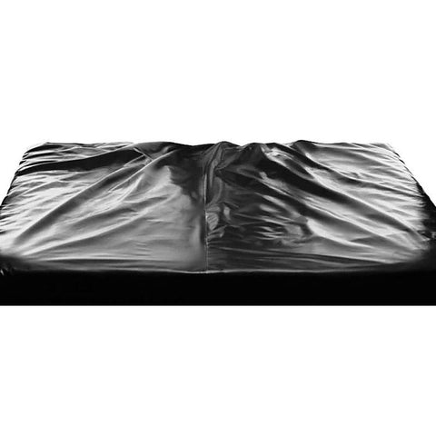 The Sex Sheet King Size Rubber Fitted Sheet by XR Brands - Sex Furniture