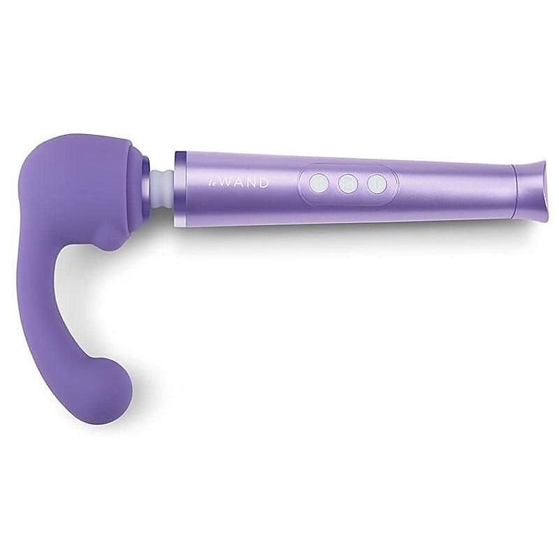 Petite Curve Weighted Silicone Attachment by Le Wand - Vibrator Accessories