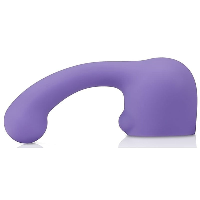 Petite Curve Weighted Silicone Attachment by Le Wand - Vibrator Accessories