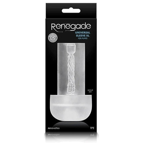 Renegade Universal Sleeve XL by NS Novelties - Pumps, Extenders and Sleeves