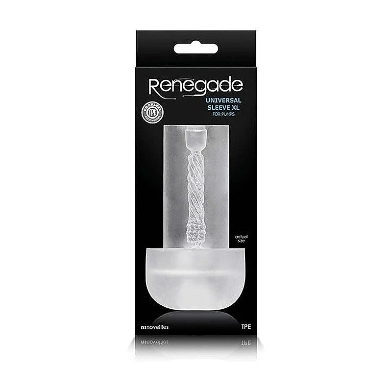 Renegade Universal Sleeve XL by NS Novelties - Pumps, Extenders and Sleeves