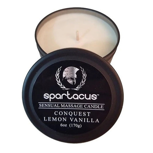Spartacus Sensual Massage Candle - Sex Pheromones and Perfumes