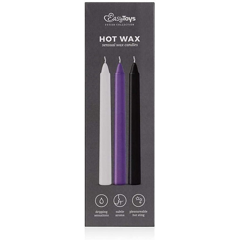 Easytoys Hot Wax Sensual Candles - Bath and Intimate Fragrances