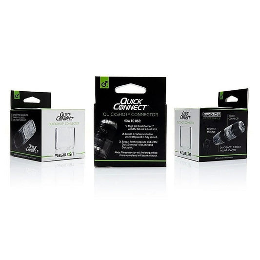 Fleshlight Quickshot Quick Connect Quickshot Masturbator Connector - Fleshlight Male Masturbators
