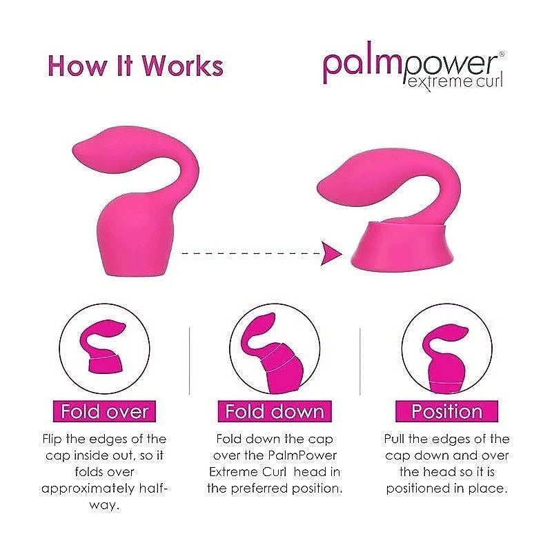 Palm Power Extreme Pleasure Cap Attachment by BMS Factory - Anal Vibrators