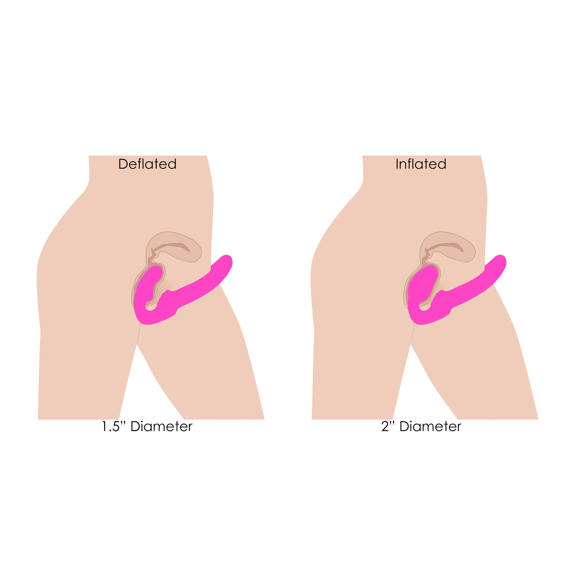 Strap U Worlds 1st Remote Control Inflatable Strap-On Strap On Sextoys