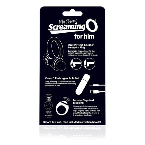 My Secret ScreamingO Rechargeable and Vibrating Cock Ring For Him - Vibrating Cock Rings