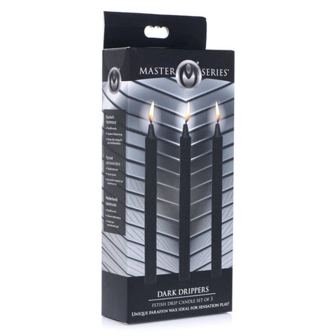 XR Brands Master Series Fetish Drip Candles - Bath and Intimate Fragrances