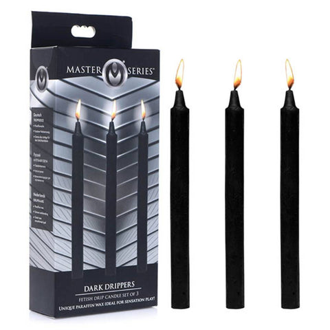 XR Brands Master Series Fetish Drip Candles - Bath and Intimate Fragrances