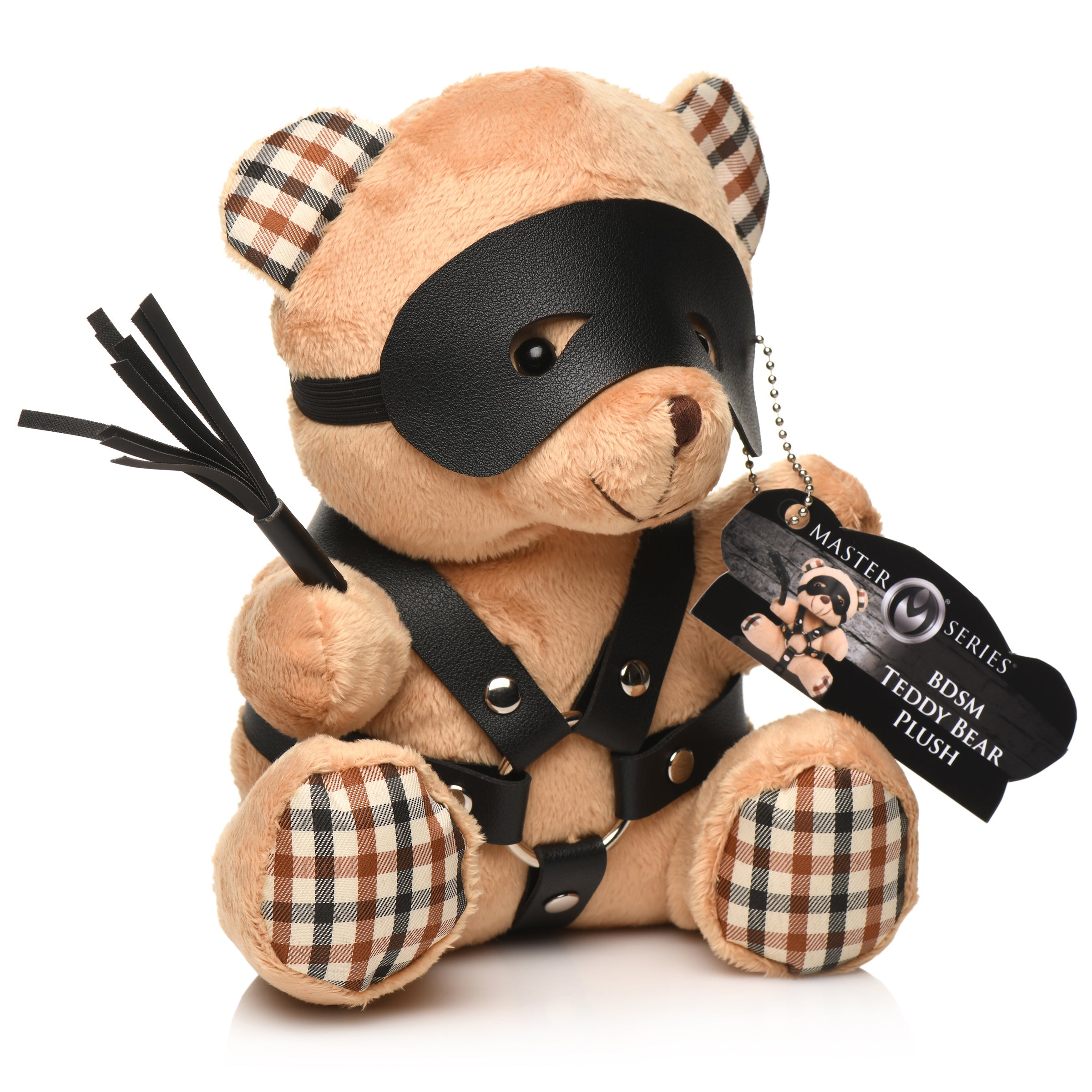XR Brands BDSM Play Kinky Teddy Bear Plushy - Party Gifts and Novelties