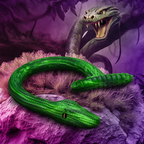 XR Brands Creature Cocks Slither Silicone Dildo - Realistic Dildos