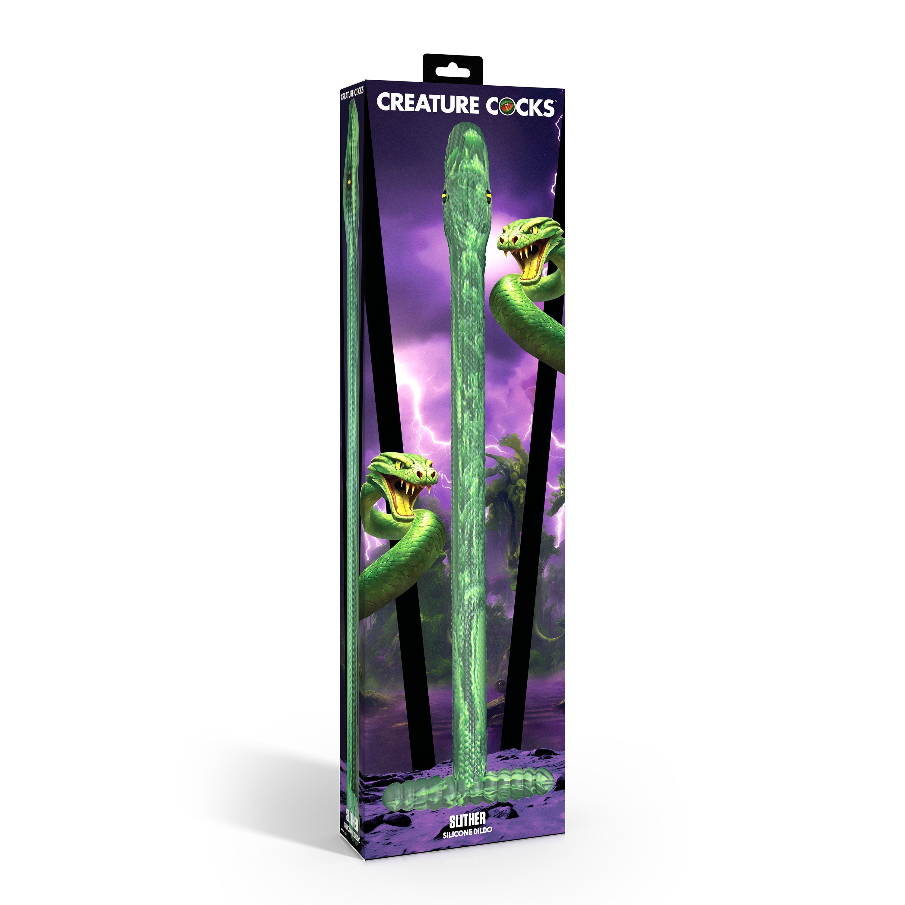 XR Brands Creature Cocks Slither Silicone Dildo - Realistic Dildos