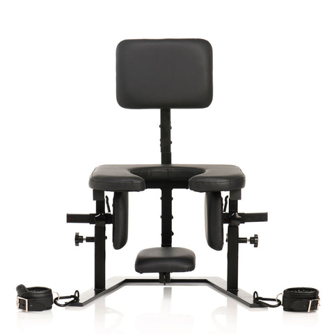 XR Brands Master Series Pleasure Throne Oral Sex Chair - Sex Furniture
