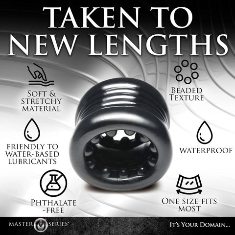 XR Brands Master Series Ball Stack Male Ball Stretcher - Ball Stretchers and Crushers