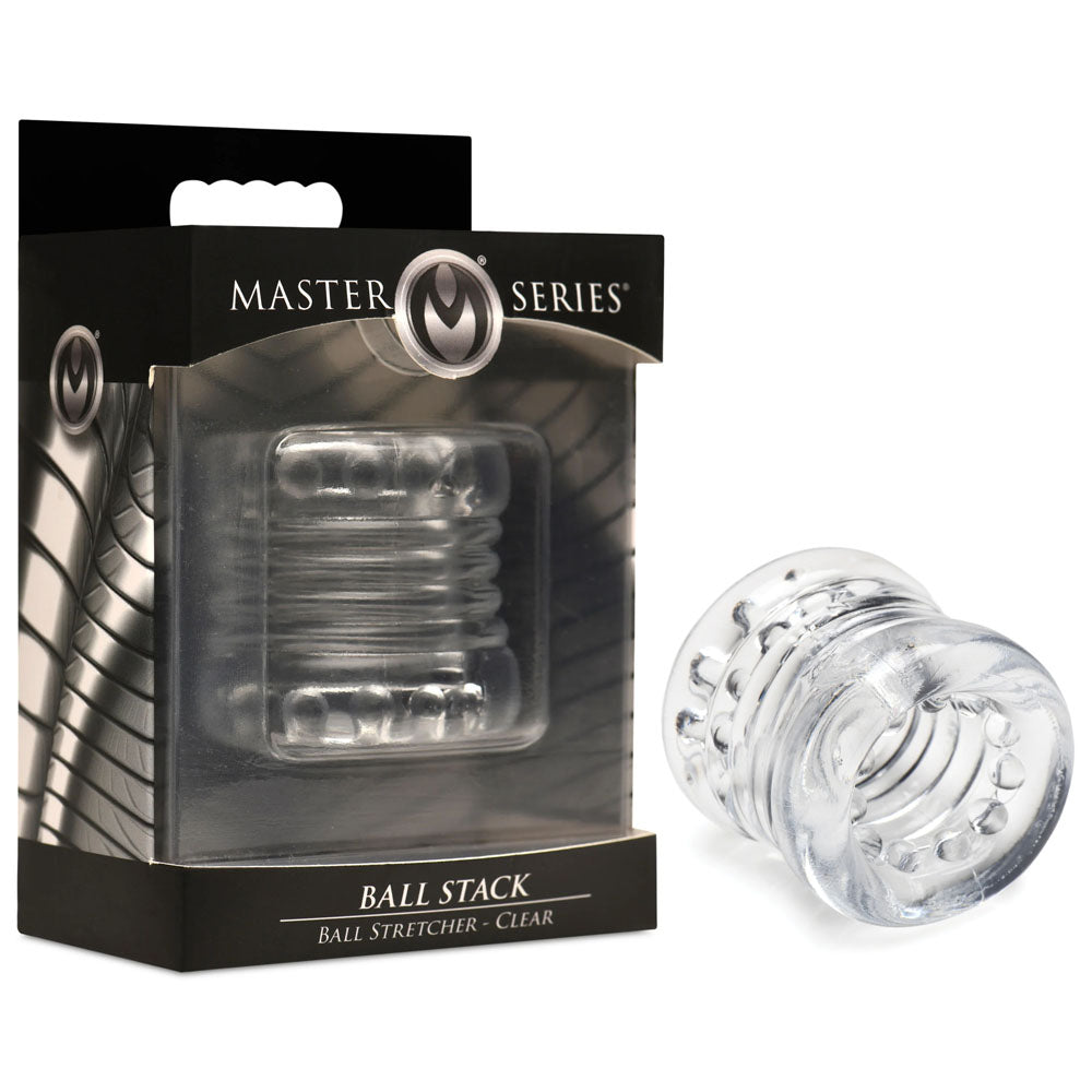XR Brands Master Series Ball Stack Male Ball Stretcher Ball Stretchers and Crushers