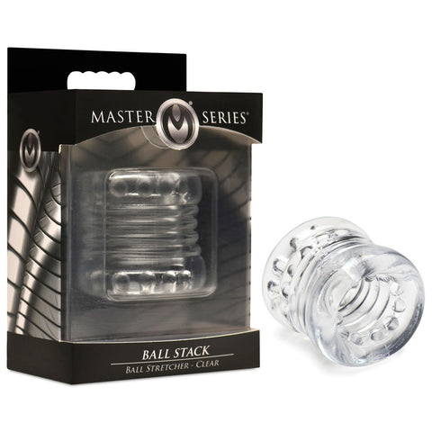 XR Brands Master Series Ball Stack Male Ball Stretcher - Ball Stretchers and Crushers