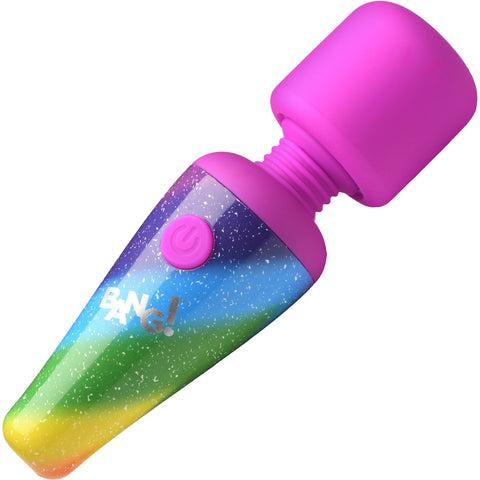 BANG! 10X Rainbow Mini Wand Massager by XR Brands