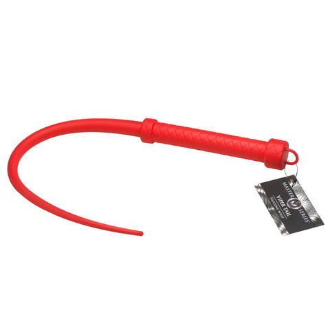 XR Brands Master Series Viper Tail BDSM Play Silicone Whip - Whips And Crops