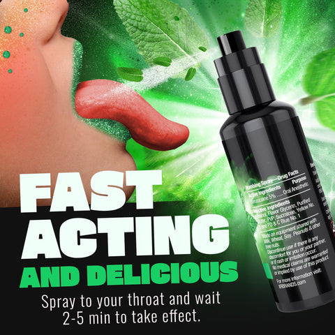 XR Brands Good Blow Deep Throat Spray Spearmint 59 ml - Delay and Excite Sprays