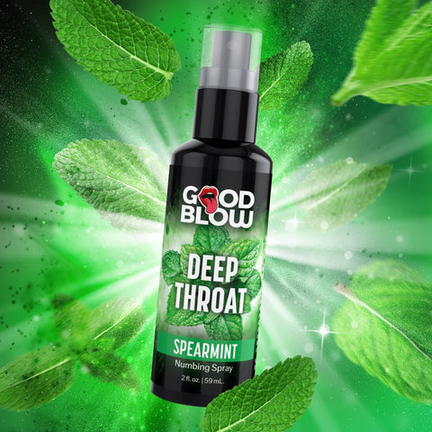 XR Brands Good Blow Deep Throat Spray Spearmint 59 ml - Delay and Excite Sprays