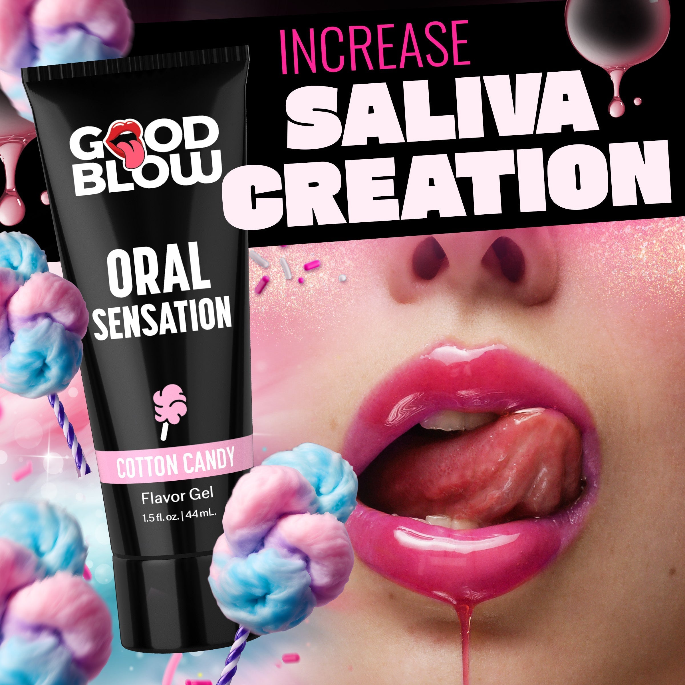 XR Brands Good Blow Flavoured Oral Sensation Gel Lubricants and Lotions