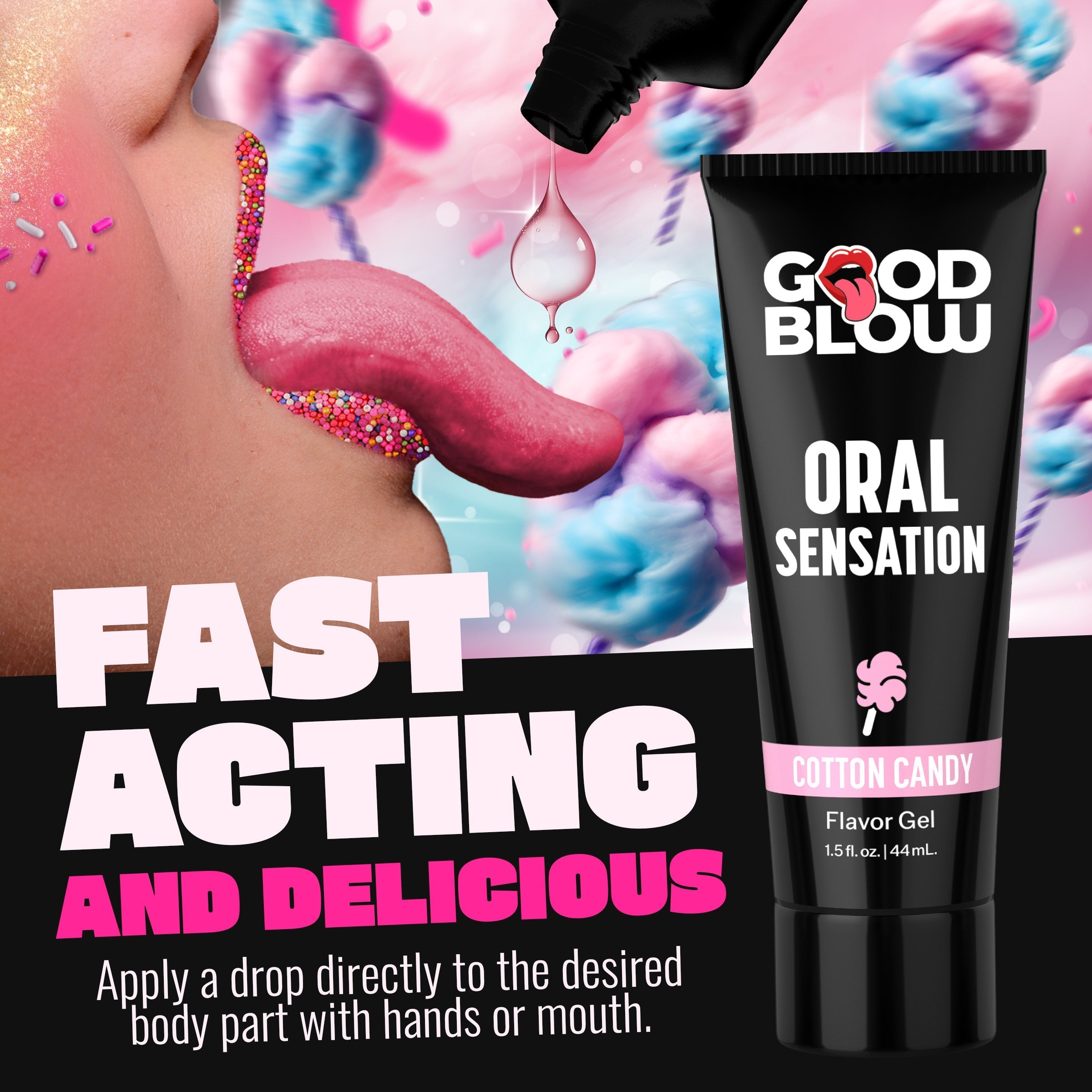 XR Brands Good Blow Flavoured Oral Sensation Gel Lubricants and Lotions