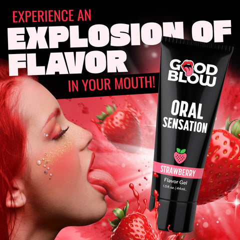 XR Brands Good Blow Flavoured Oral Sensation Gel - Lubricants and Lotions