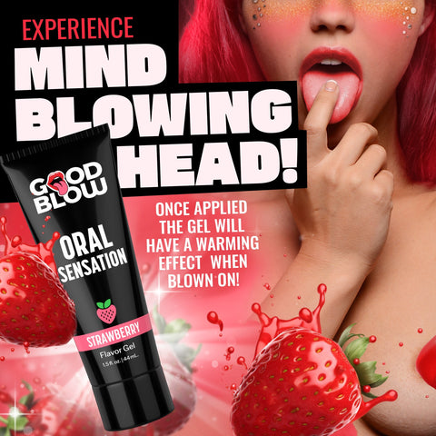 XR Brands Good Blow Flavoured Oral Sensation Gel - Lubricants and Lotions