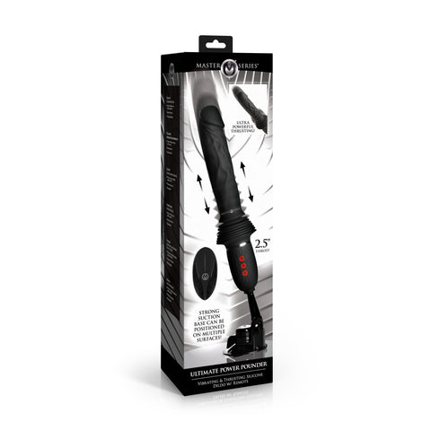 XR Brands Ultimate Power Pounder Vibrating Dildo - Vibrating Dildos
