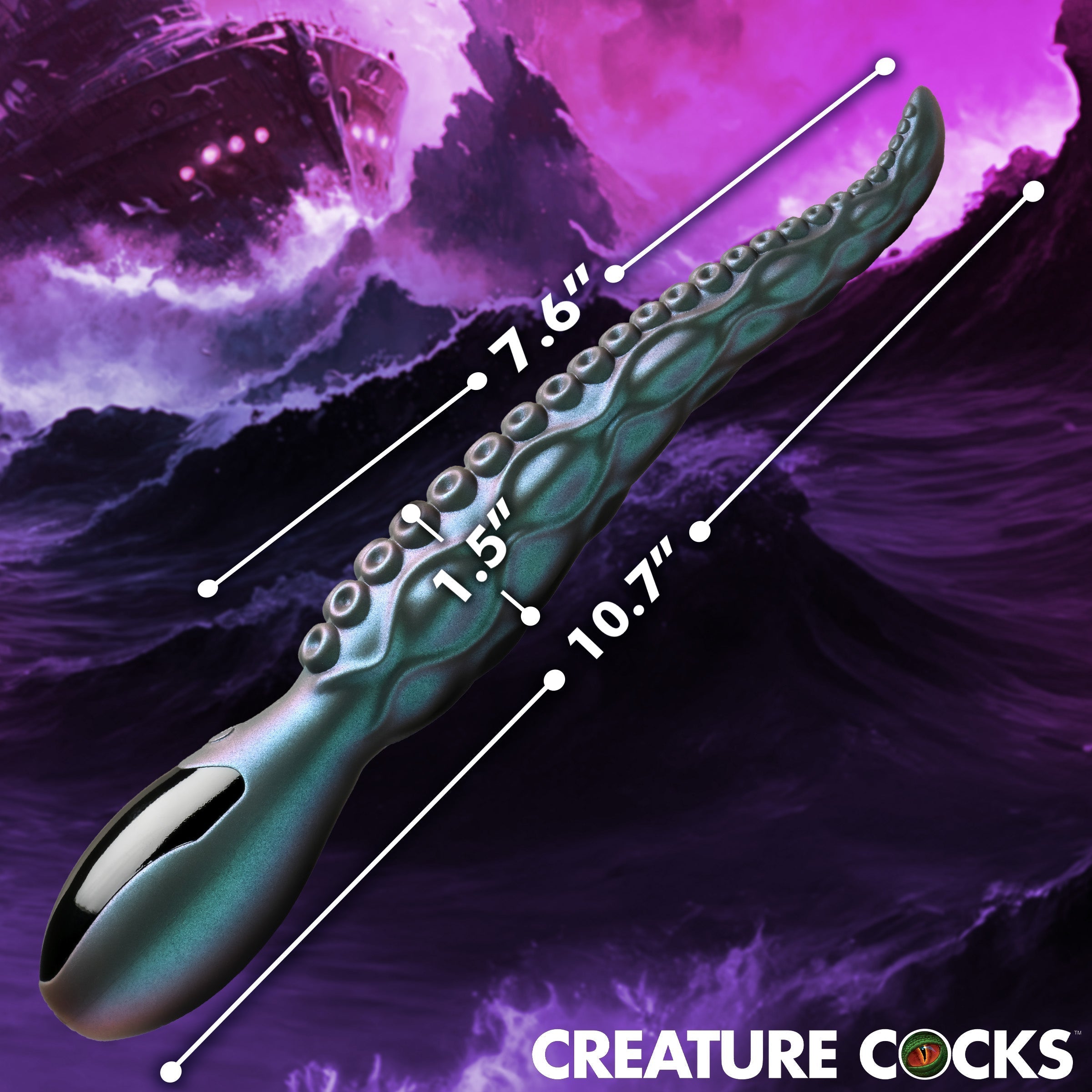 Creature Cocks Tentavibe Silicone Vibrator Vibrating Dildos