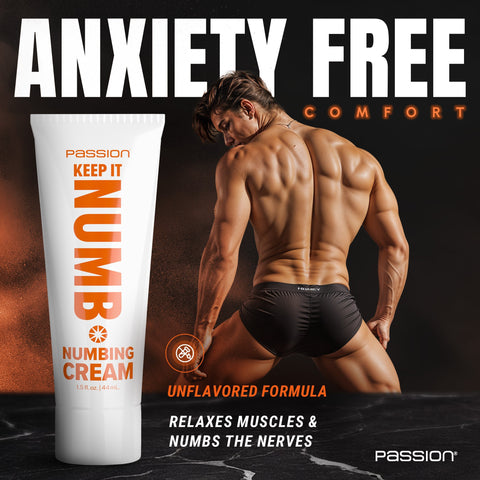 XR Brands Passion Keep It Numb Numbing Cream 44 ml - Lubricants and Lotions