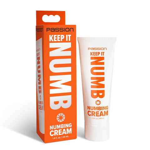 XR Brands Passion Keep It Numb Numbing Cream 44 ml - Lubricants and Lotions